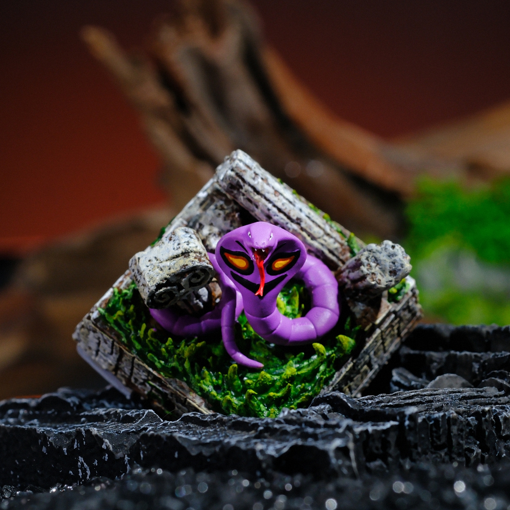Pokemon - Arbok Artisan Keycap Breakwooden