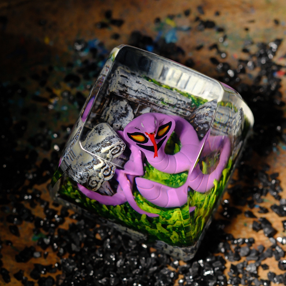 Pokemon - Arbok Artisan Keycap Breakwooden