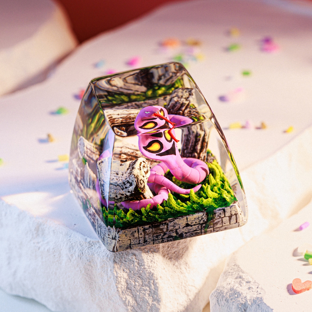 Pokemon - Arbok Artisan Keycap Breakwooden 2