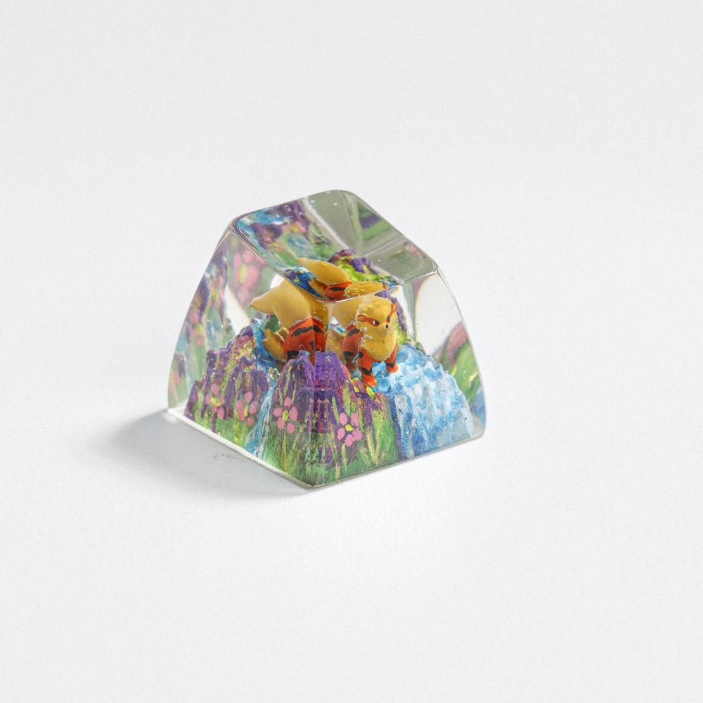 Pokemon - Arcanine Artisan Keycap Breakwooden