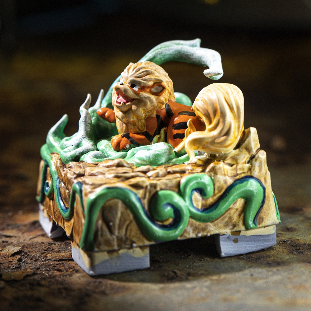 Pokemon - Arcanine Artisan Keycap Breakwooden 3