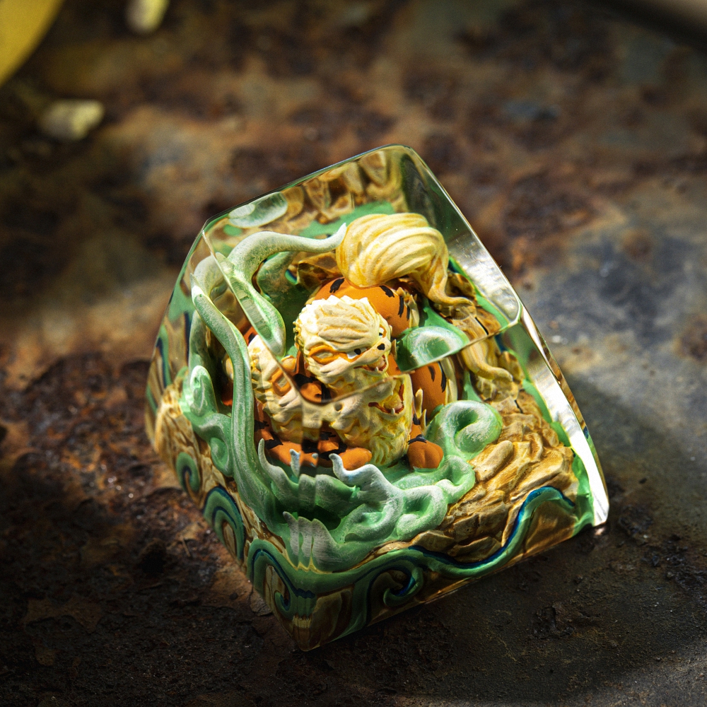 Pokemon - Arcanine Artisan Keycap Breakwooden 3