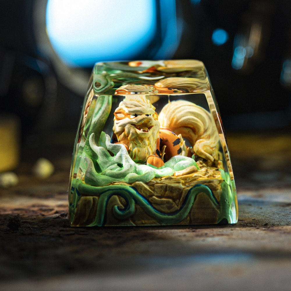 Pokemon - Arcanine Artisan Keycap Breakwooden 3