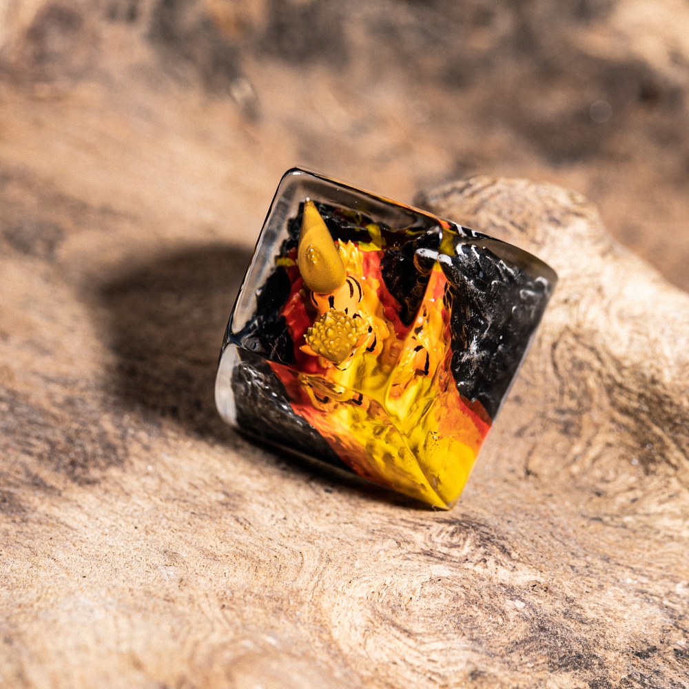 Pokemon - Arcanine Artisan Keycap Breakwooden 4