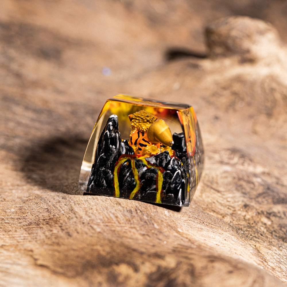 Pokemon - Arcanine Artisan Keycap Breakwooden 4