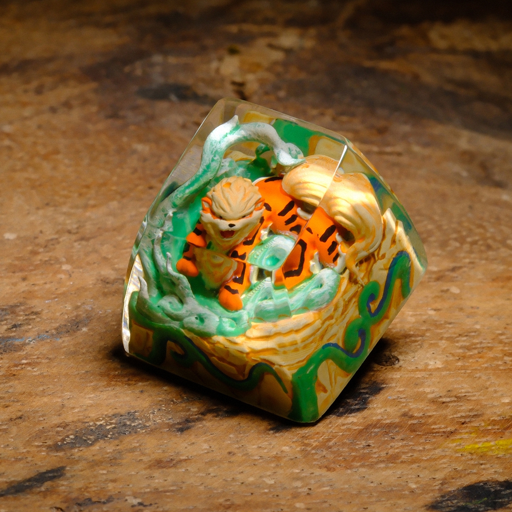 Pokemon - Arcanine Artisan Keycap Breakwooden 5
