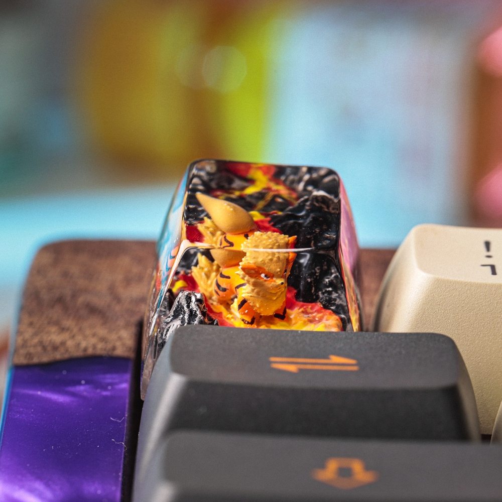 Pokemon - Arcanine Artisan Keycap Breakwooden 8