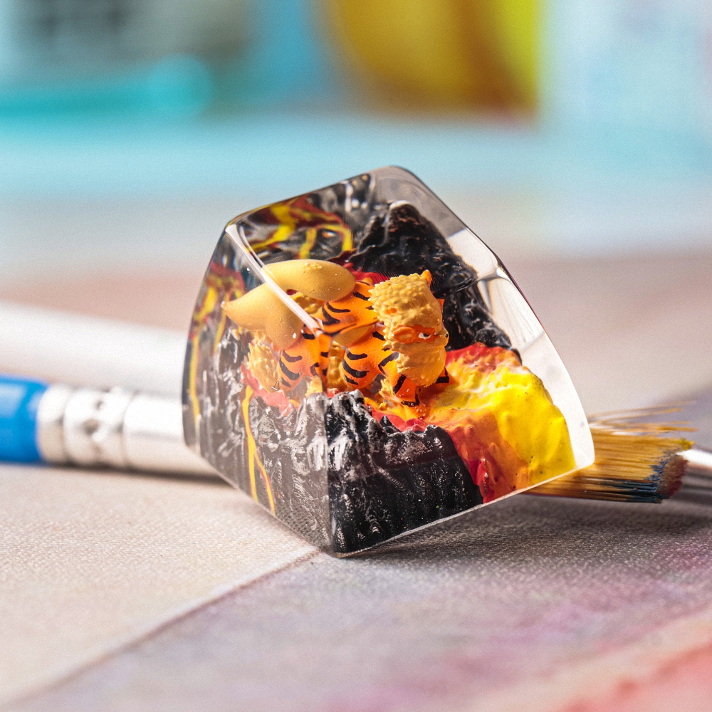 Pokemon - Arcanine Artisan Keycap Breakwooden 9