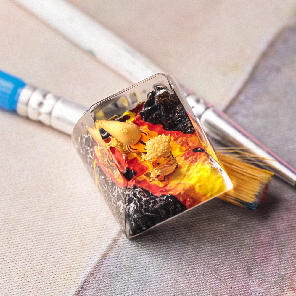 Pokemon - Arcanine Artisan Keycap Breakwooden 9