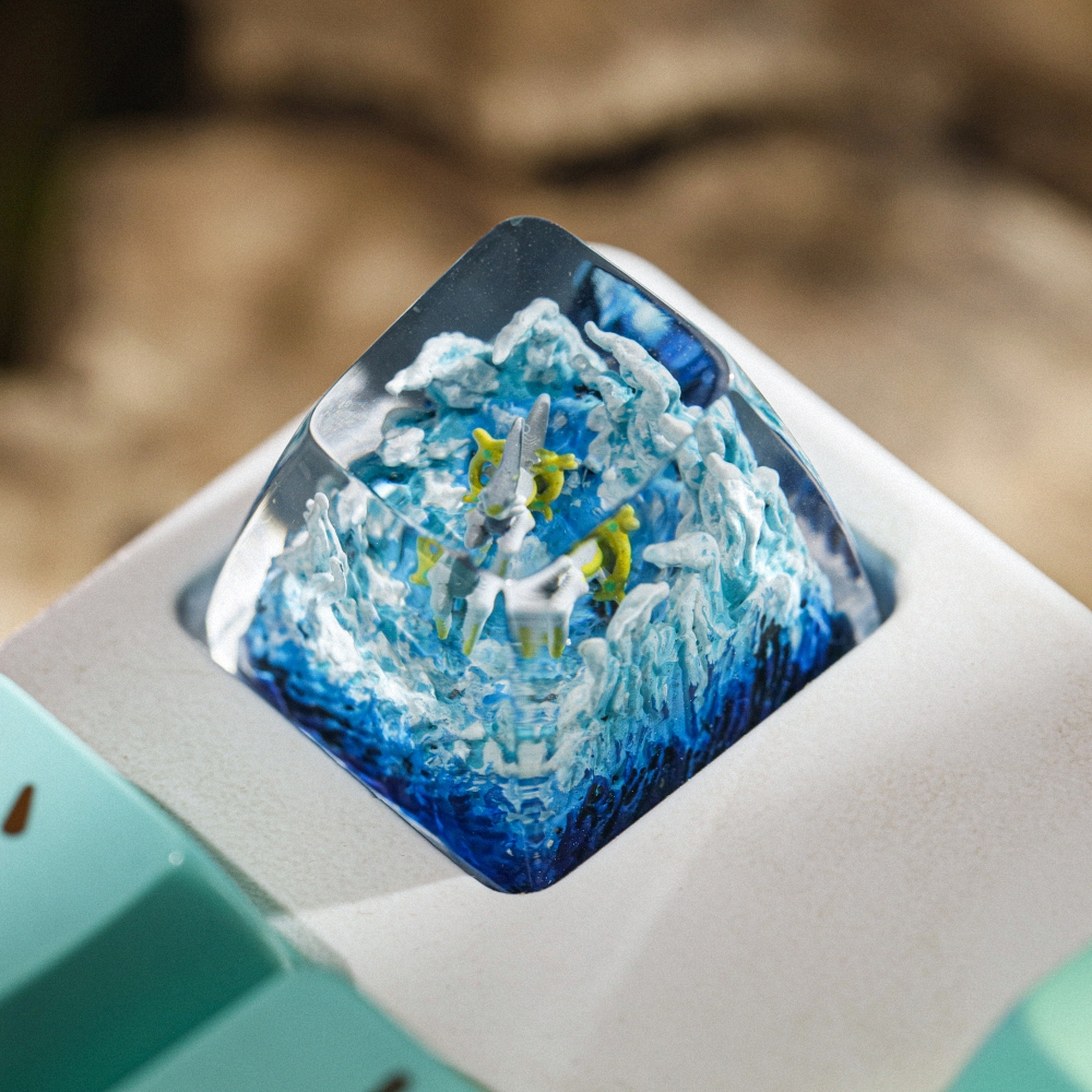 Pokemon - Arceus Artisan Keycap Breakwooden