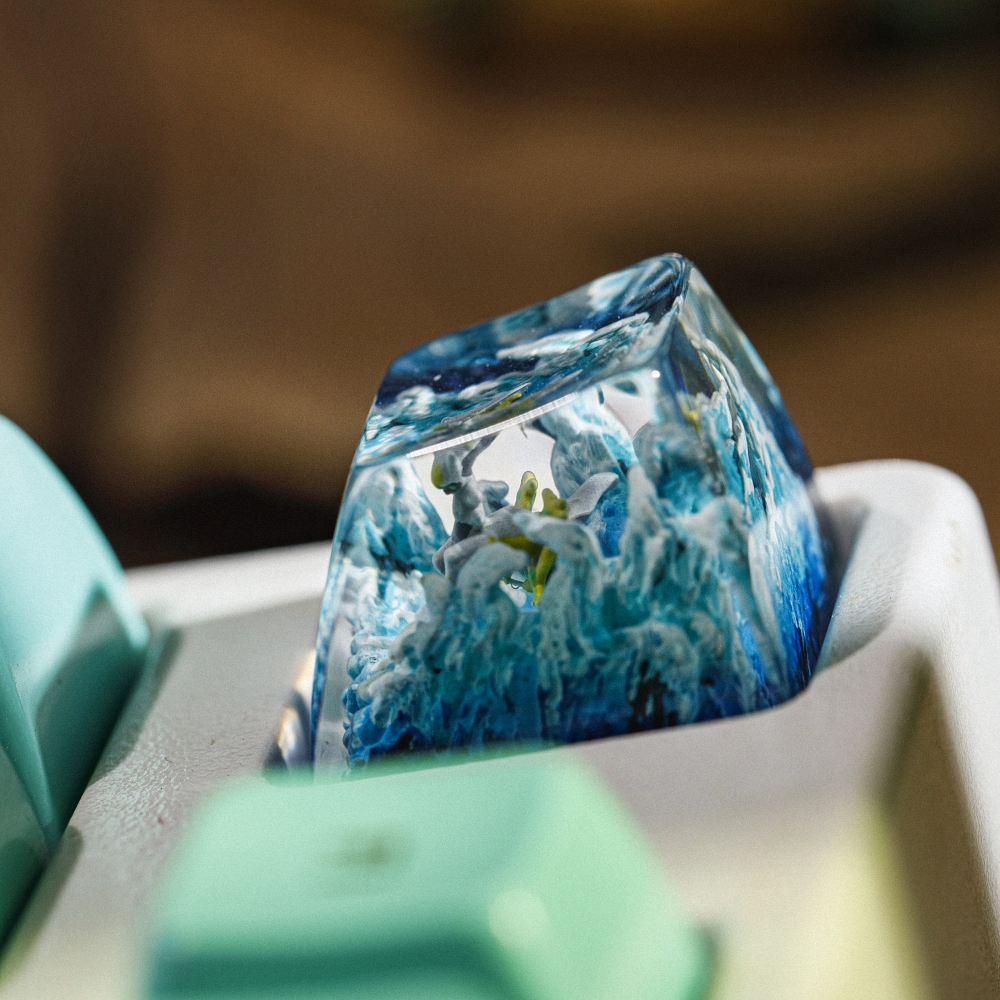 Pokemon - Arceus Artisan Keycap Breakwooden