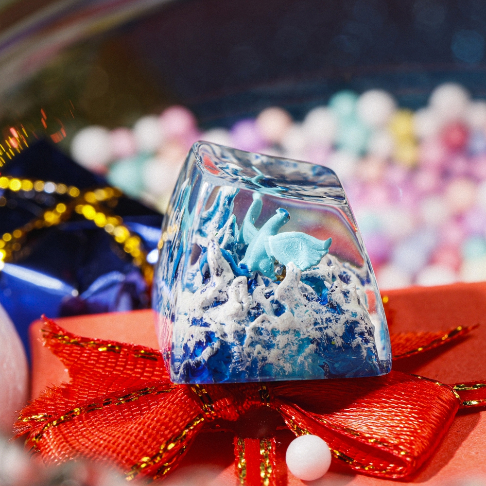 Pokemon - Articuno Artisan Keycap Breakwooden