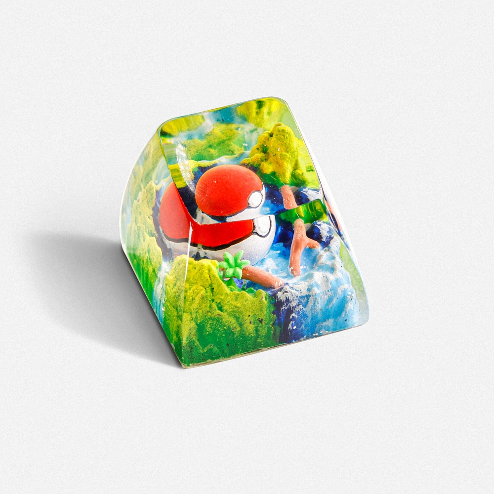 Pokemon - Ball Pokemon Artisan Keycap Breakwooden