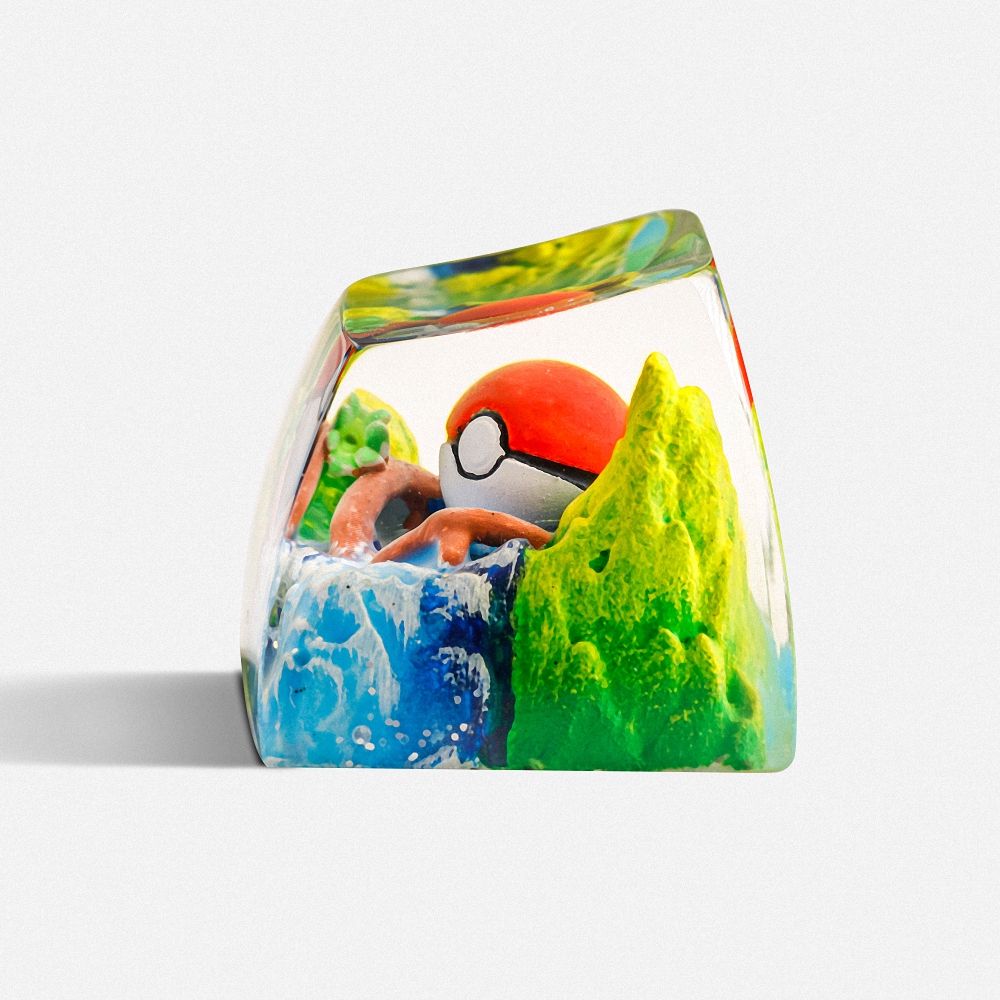 Pokemon - Ball Pokemon Artisan Keycap Breakwooden