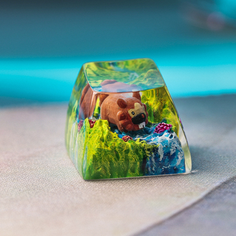 Pokemon - Bidoff Artisan Keycap Breakwooden