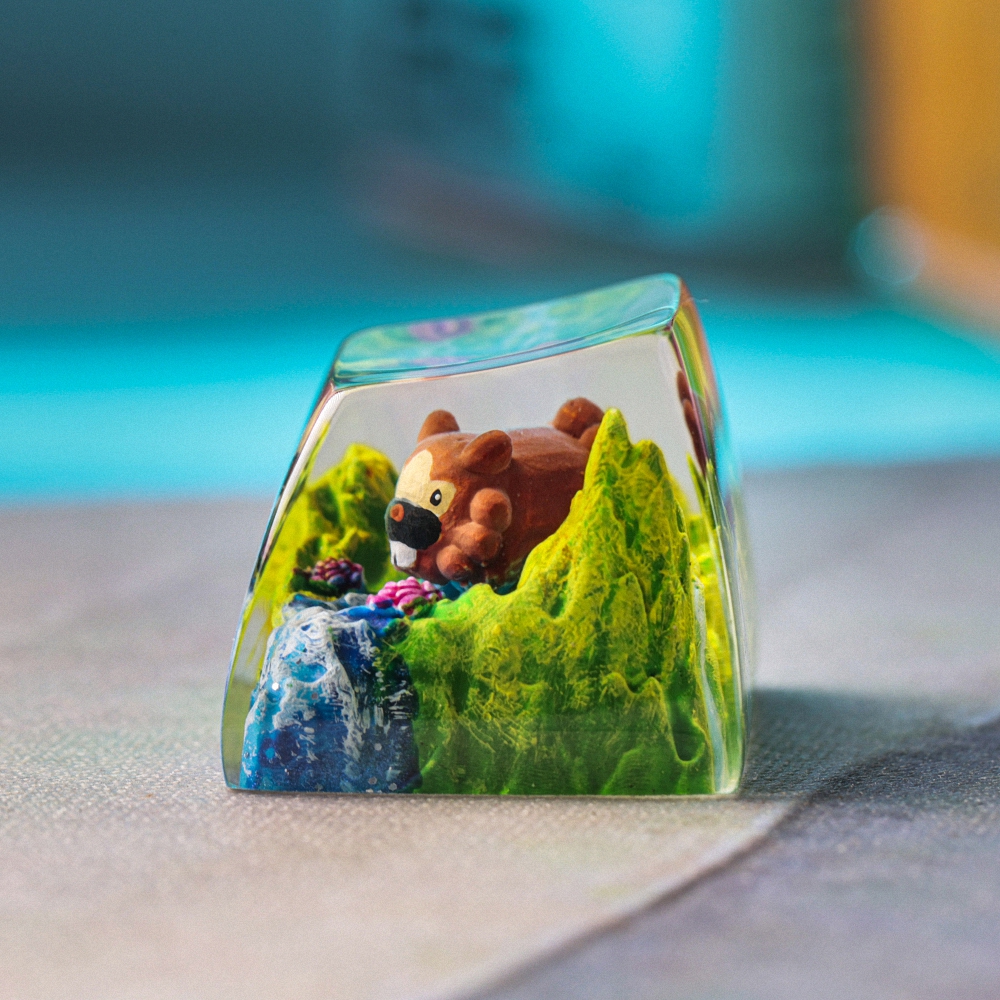 Pokemon - Bidoff Artisan Keycap Breakwooden