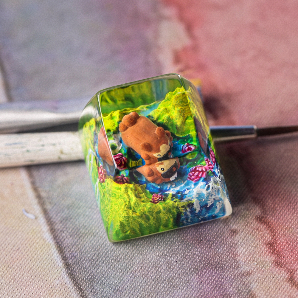 Pokemon - Bidoff Artisan Keycap Breakwooden