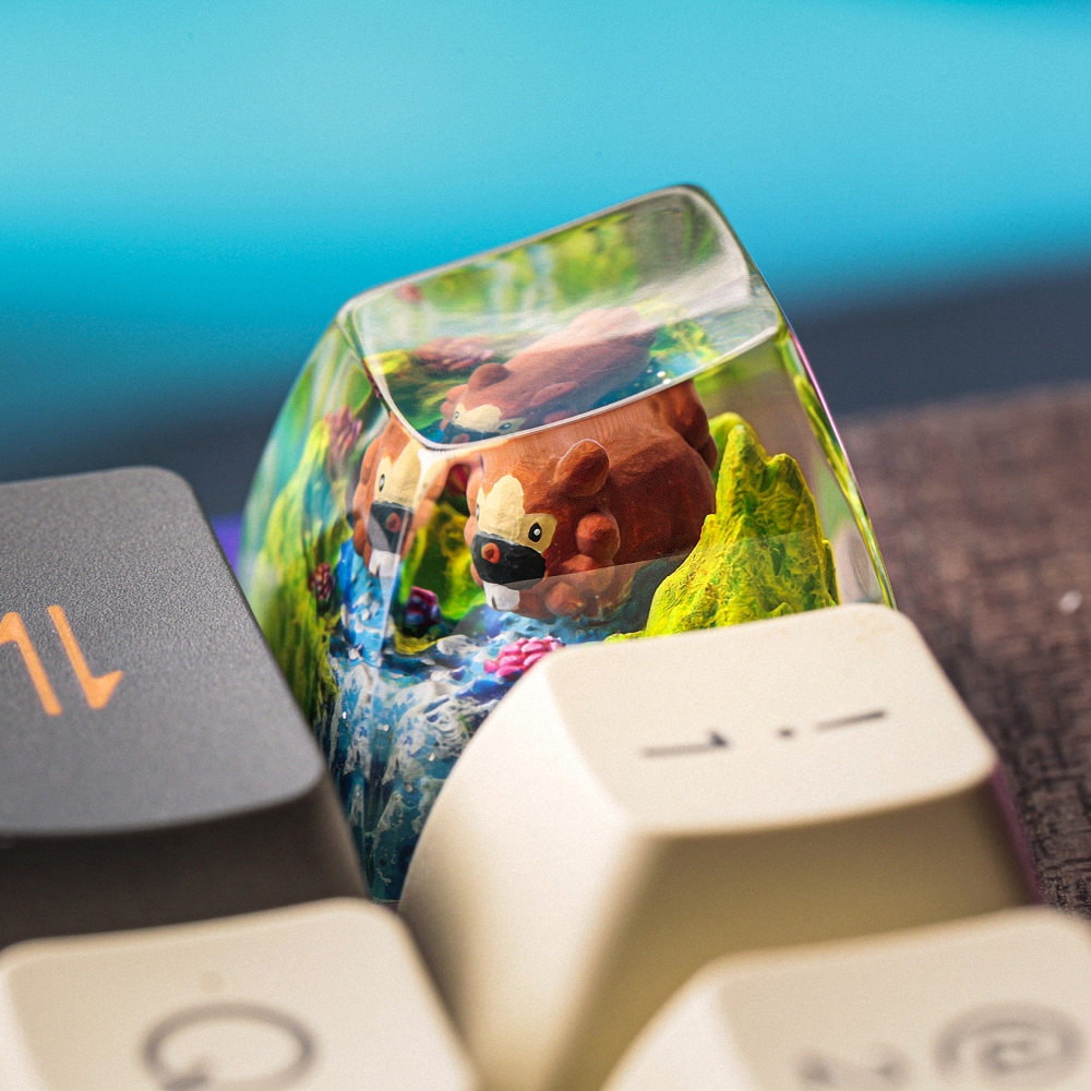 Pokemon - Bidoff Artisan Keycap Breakwooden 3