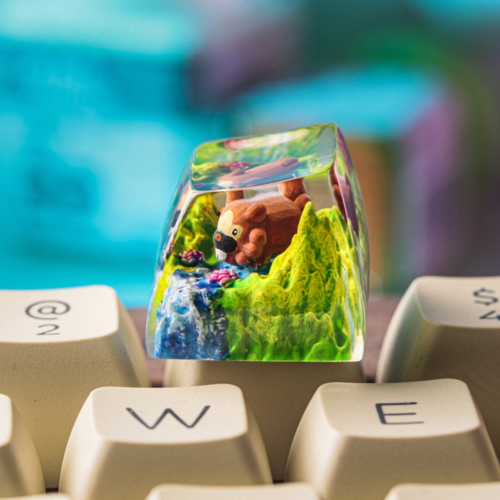 Pokemon - Bidoff Artisan Keycap Breakwooden 3