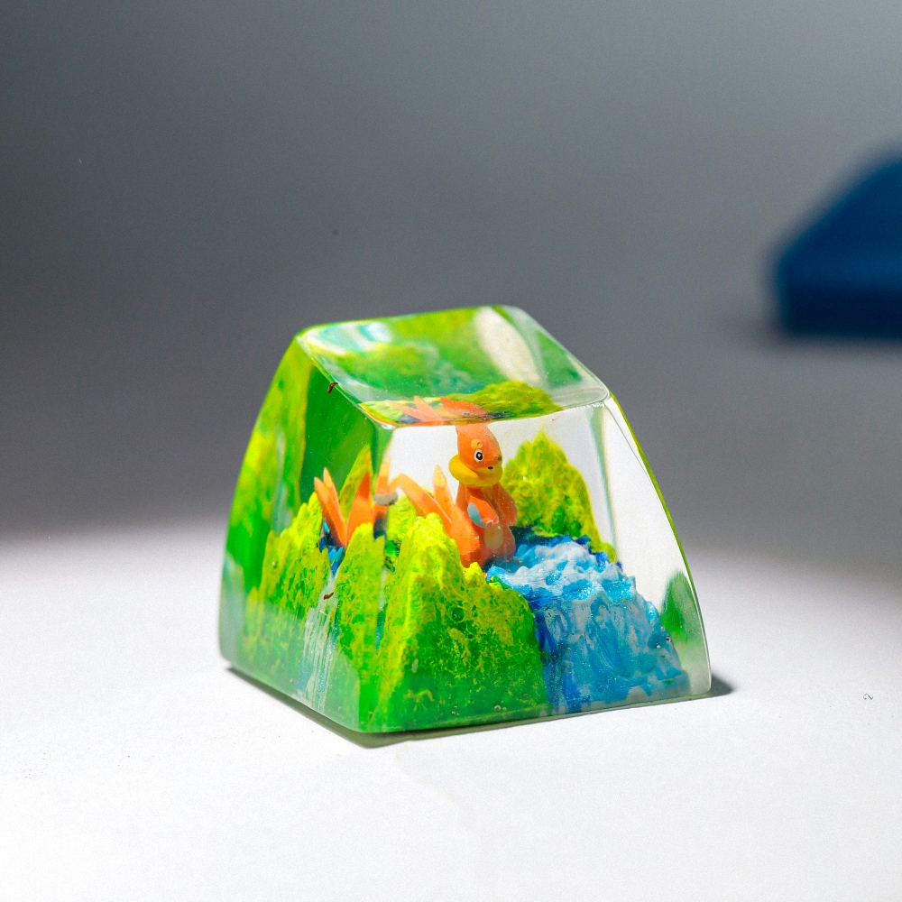 Pokemon - Buizel Artisan Keycap Breakwooden 3