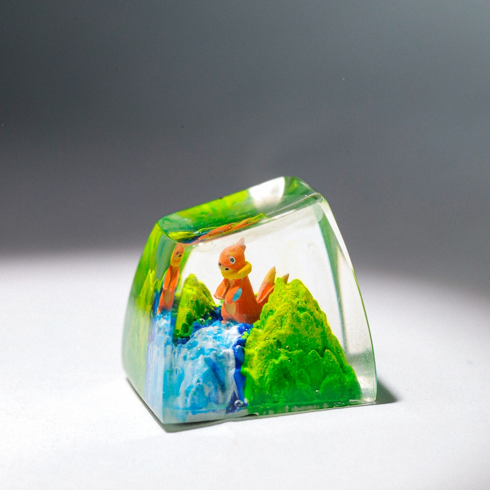 Pokemon - Buizel Artisan Keycap Breakwooden 3