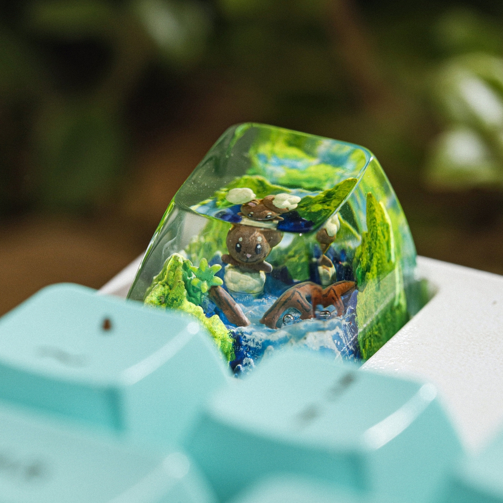 Pokemon - Buneary Artisan Keycap Breakwooden