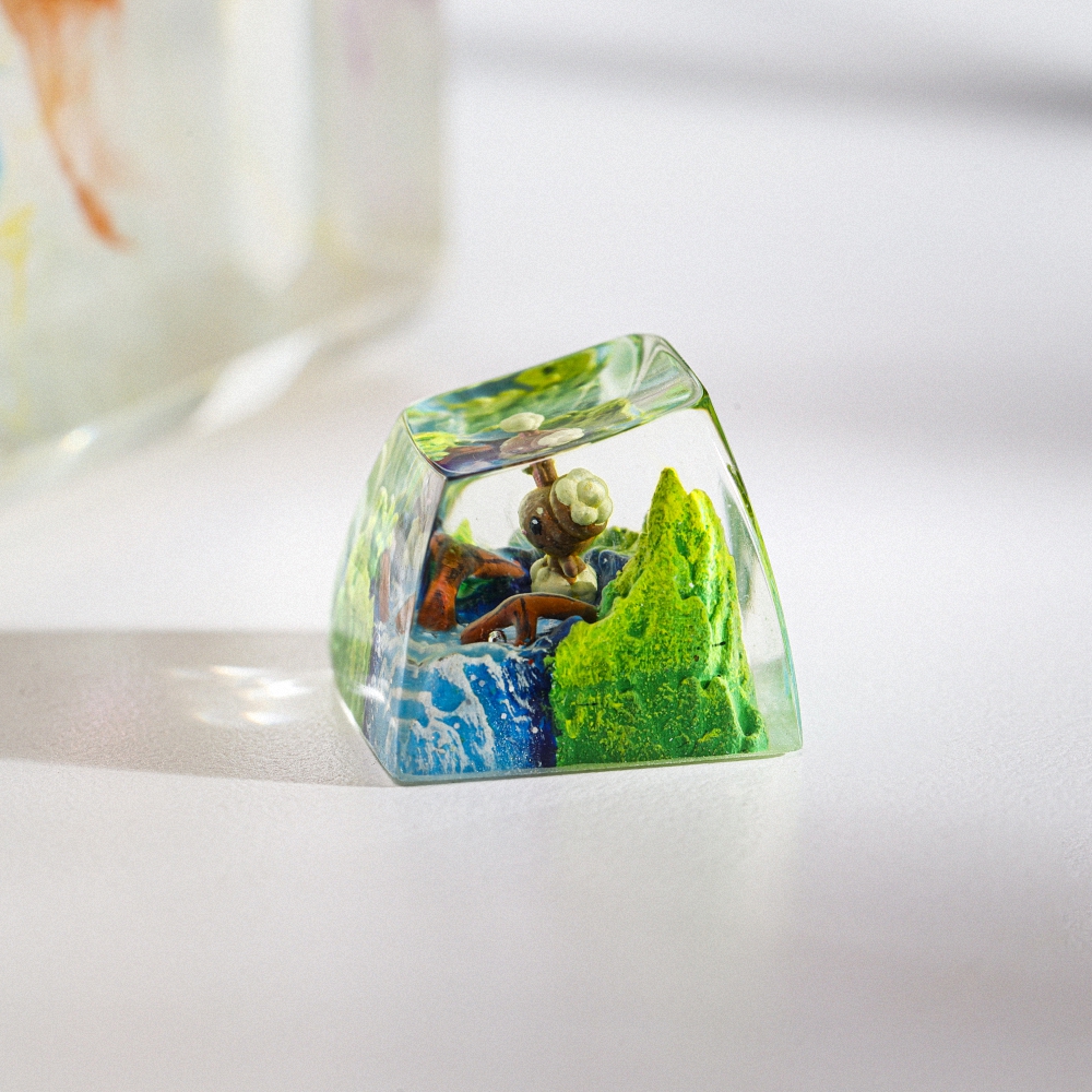 Pokemon - Buneary Artisan Keycap Breakwooden 4