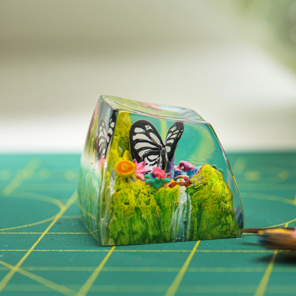 Pokemon - Butterfree Artisan Keycap Breakwooden 4