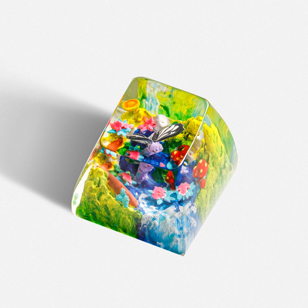 Pokemon - Butterfree Artisan Keycap Breakwooden 5