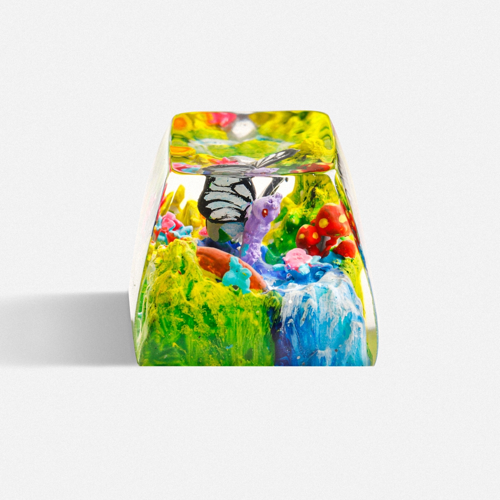 Pokemon - Butterfree Artisan Keycap Breakwooden 5