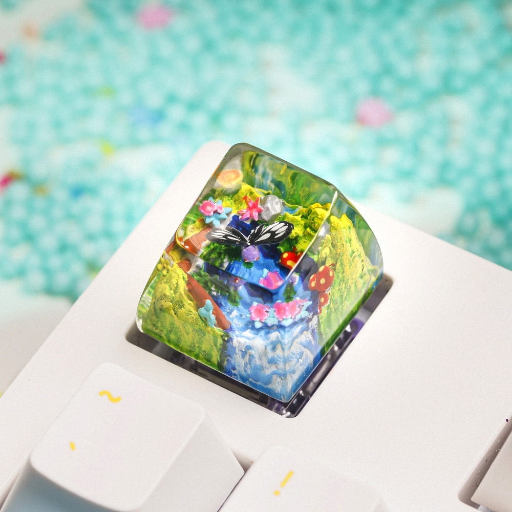 Pokemon - Butterfree Artisan Keycap Breakwooden 6