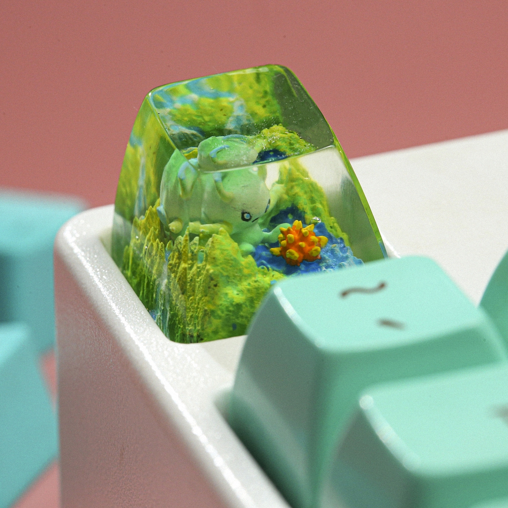 Pokemon - Celebi Artisan Keycap Breakwooden 4
