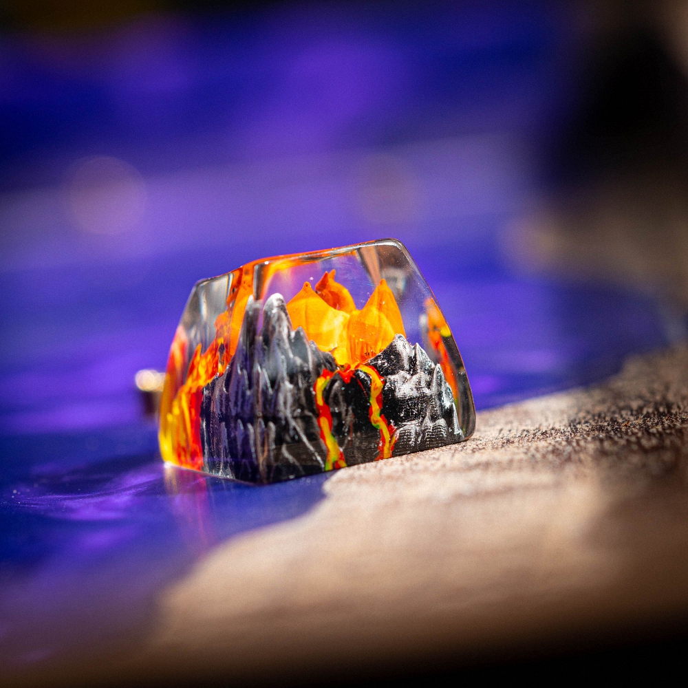 Pokemon - Charizard Artisan Keycap Breakwooden 18