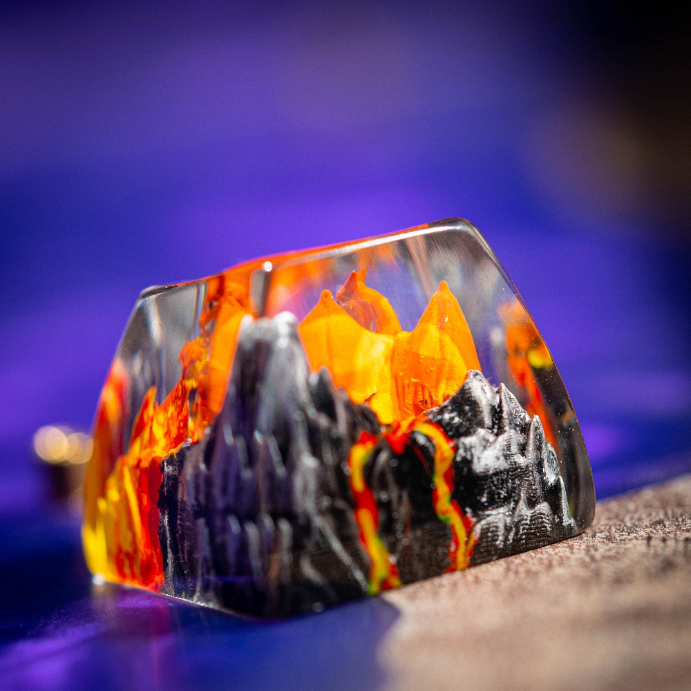 Pokemon - Charizard Artisan Keycap Breakwooden 18