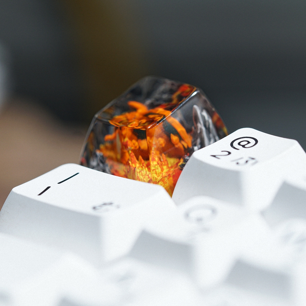 Pokemon - Charizard Artisan Keycap Breakwooden 19