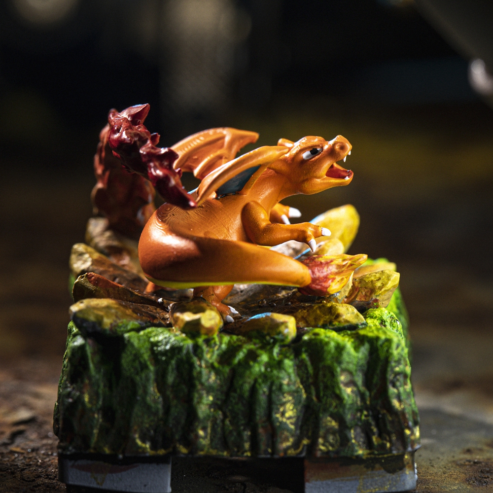 Pokemon - Charizard Artisan Keycap Breakwooden 2