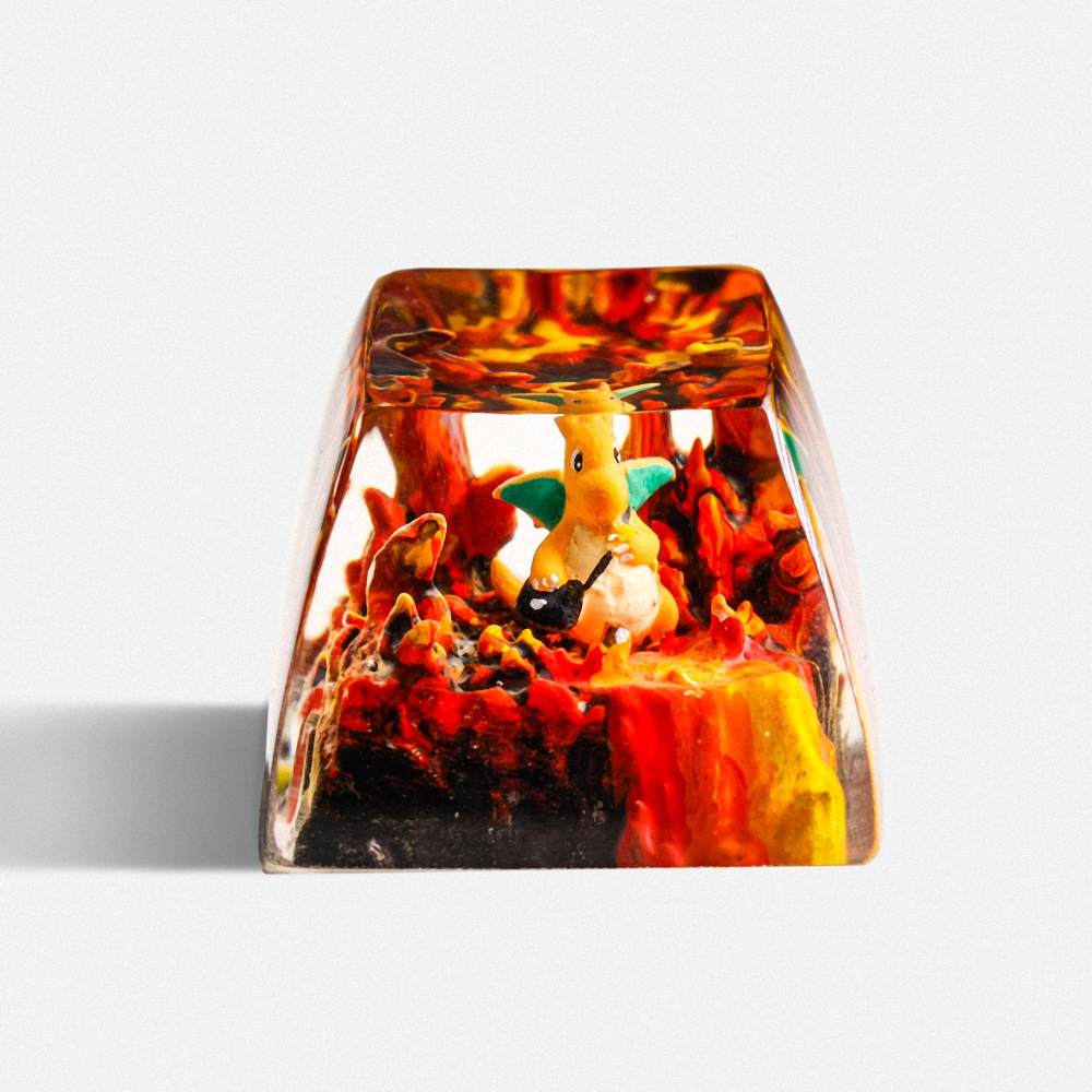 Pokemon - Charizard Artisan Keycap Breakwooden 20