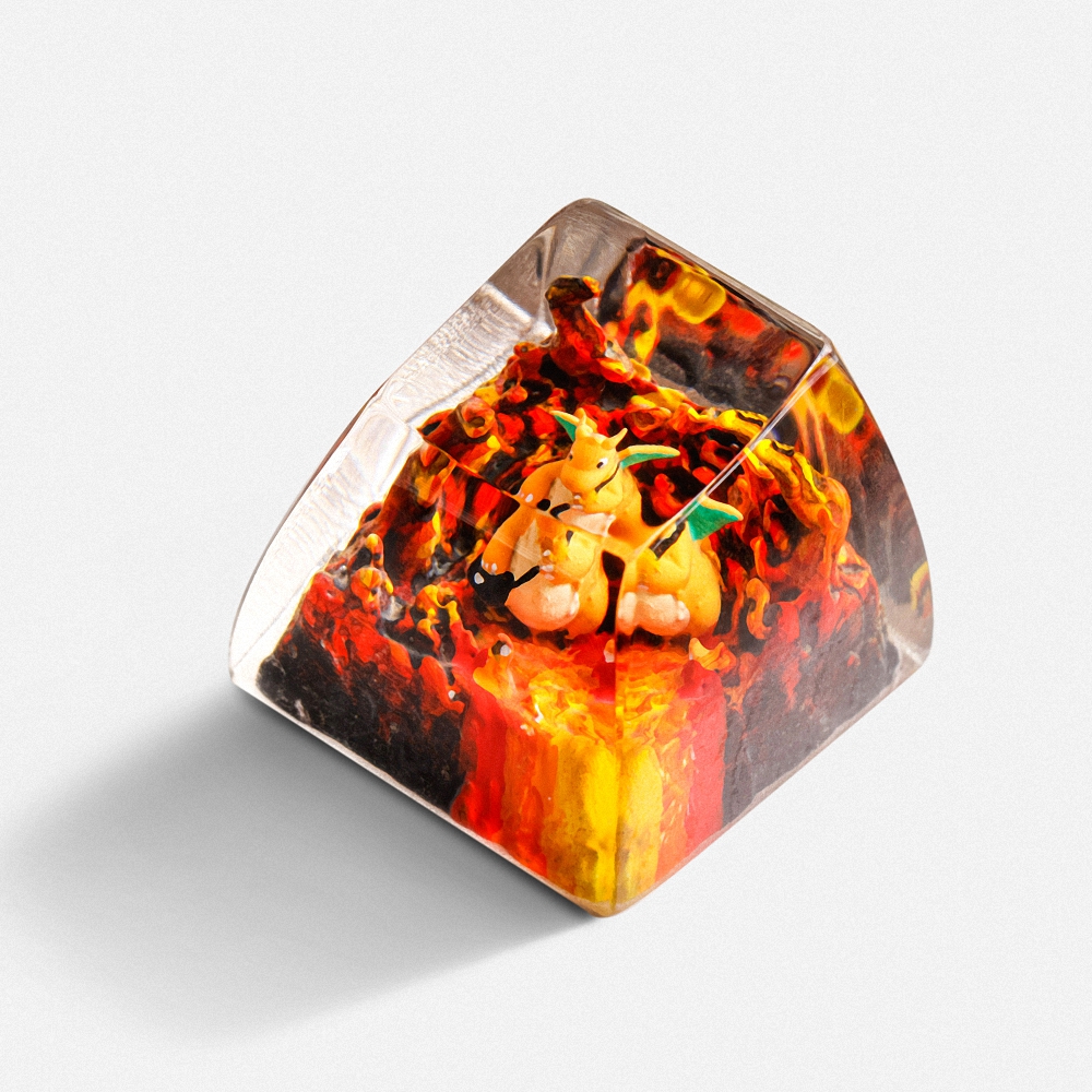 Pokemon - Charizard Artisan Keycap Breakwooden 20