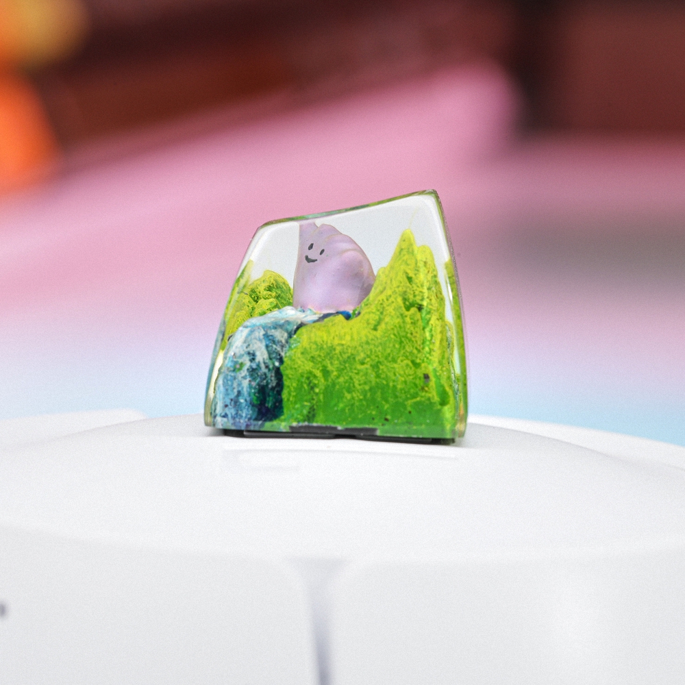 Pokemon - Ditto Artisan Keycap Breakwooden 2