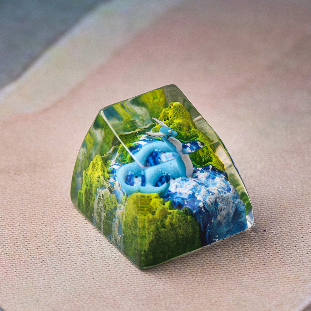 Pokemon - Dragonair Artisan Keycap Breakwooden 4