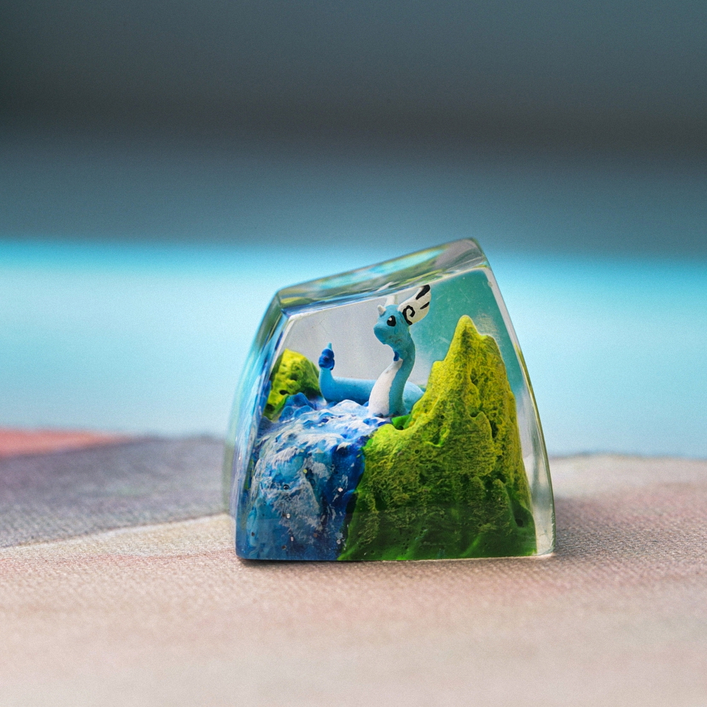 Pokemon - Dragonair Artisan Keycap Breakwooden 4