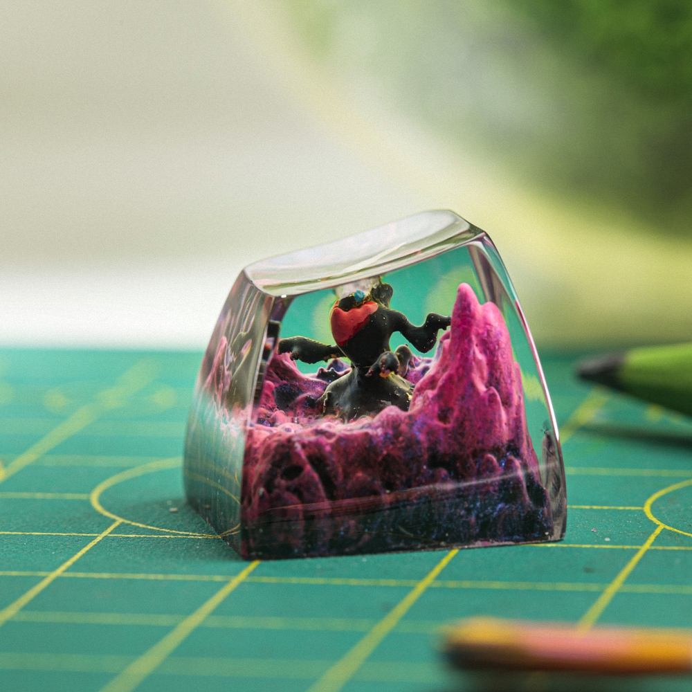 Pokemon - Drakrai Artisan Keycap Breakwooden