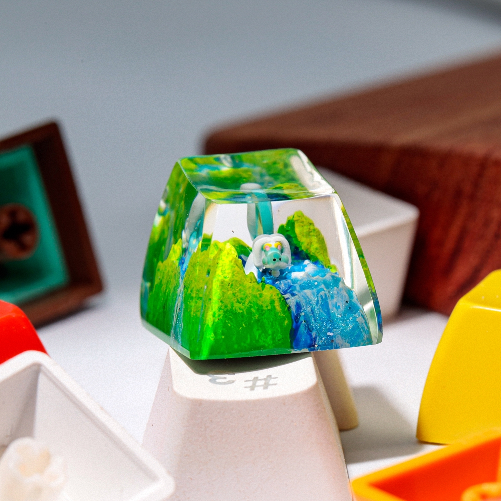 Pokemon - Drampa Artisan Keycap Breakwooden