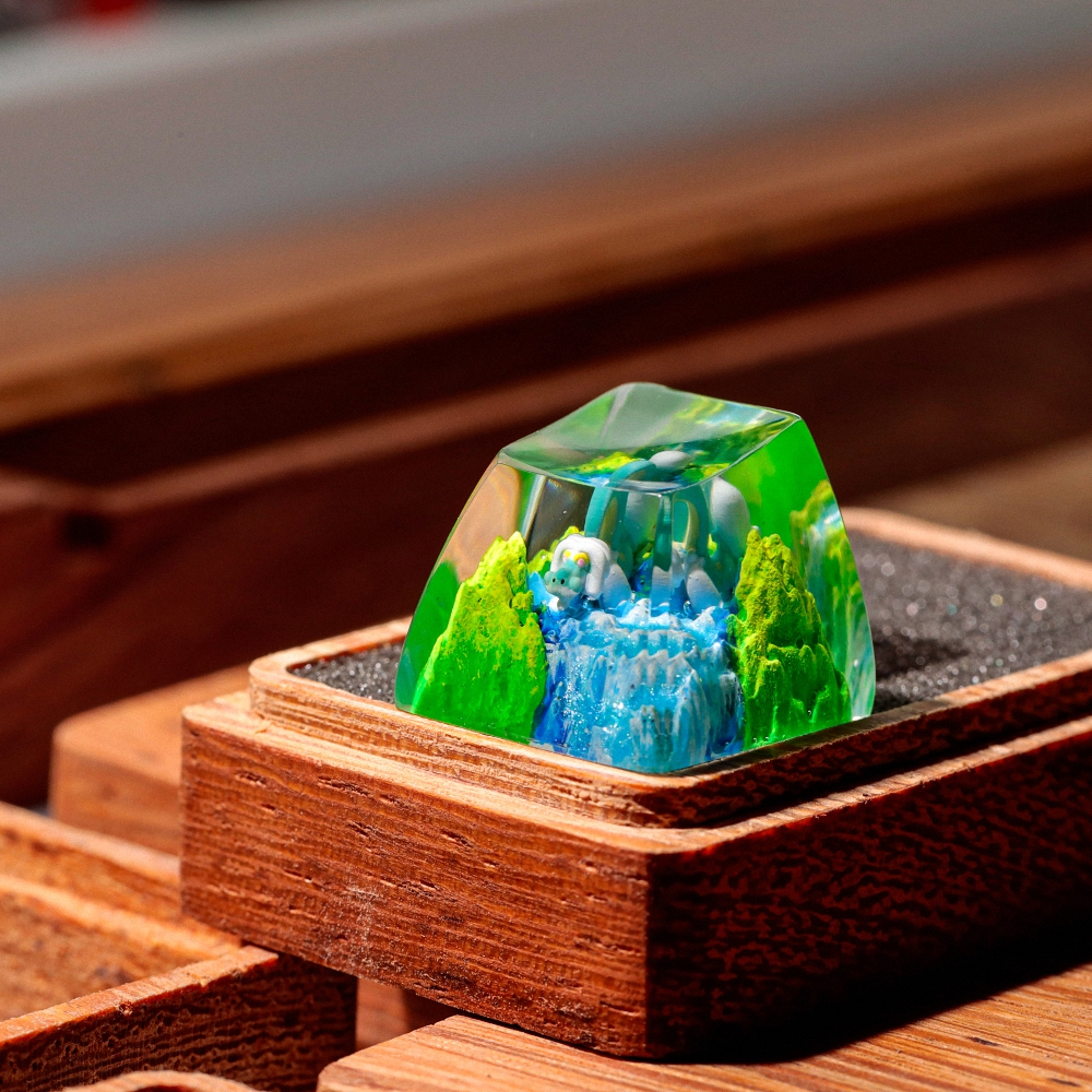 Pokemon - Drampa Artisan Keycap Breakwooden