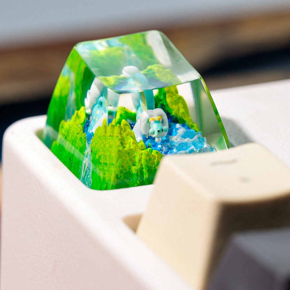 Pokemon - Drampa Artisan Keycap Breakwooden