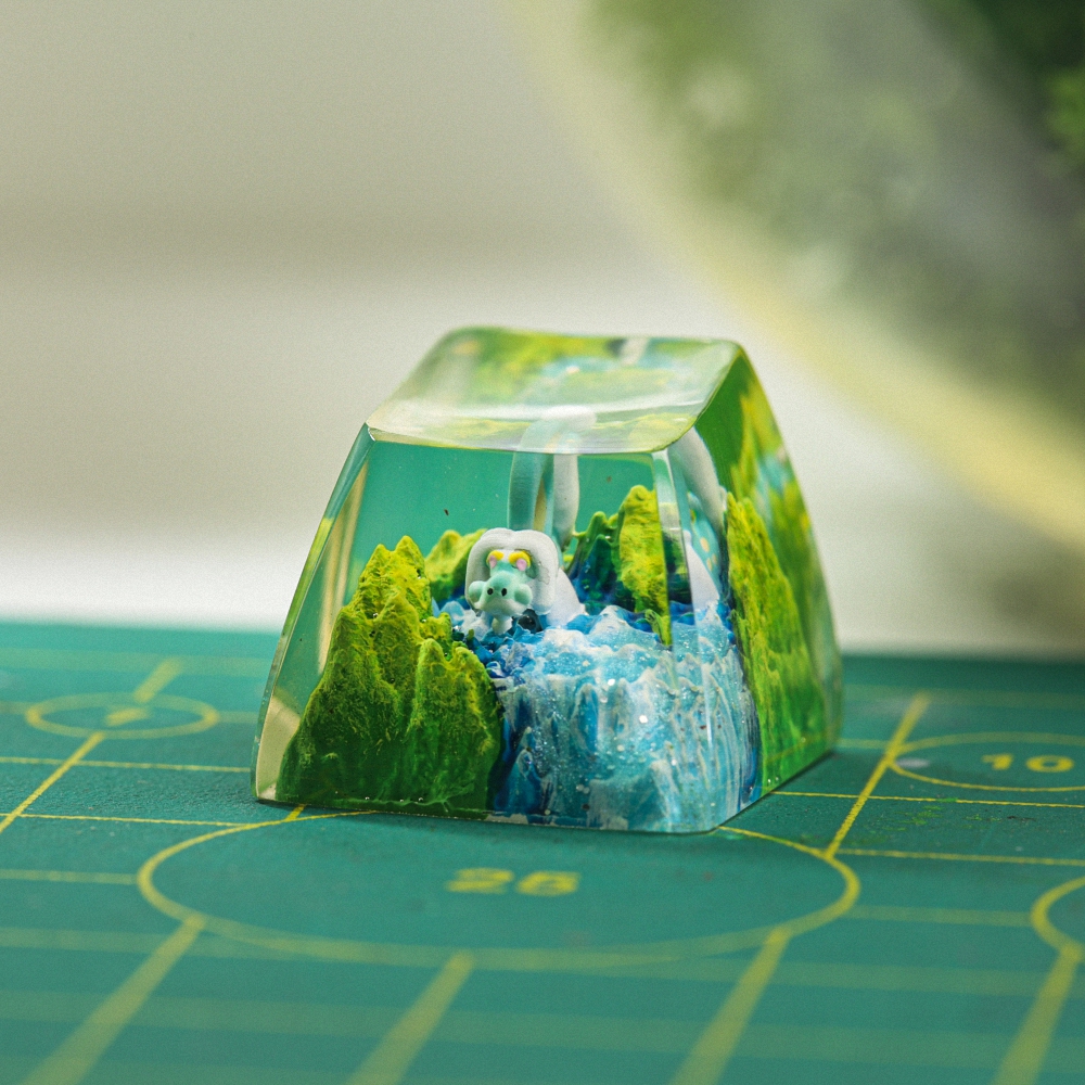 Pokemon - Drampa Artisan Keycap Breakwooden 2