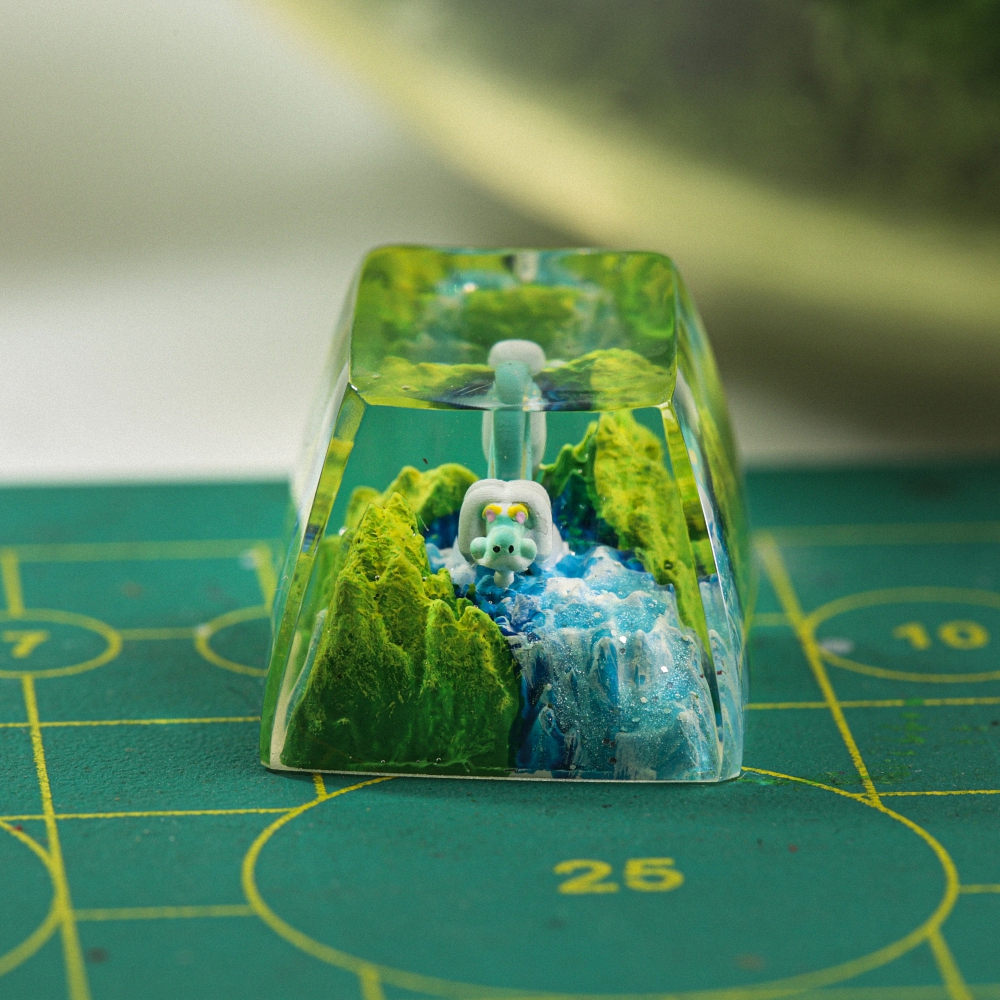 Pokemon - Drampa Artisan Keycap Breakwooden 2