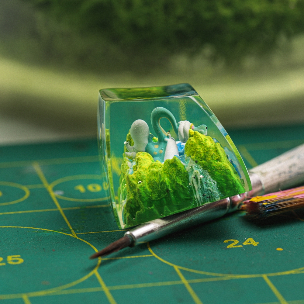 Pokemon - Drampa Artisan Keycap Breakwooden 2