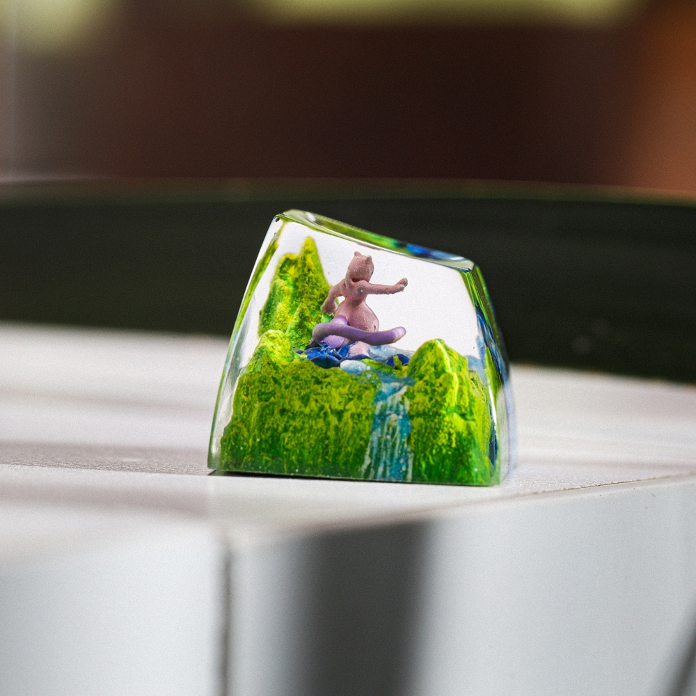 Pokemon - Espeon Artisan Keycap Breakwooden