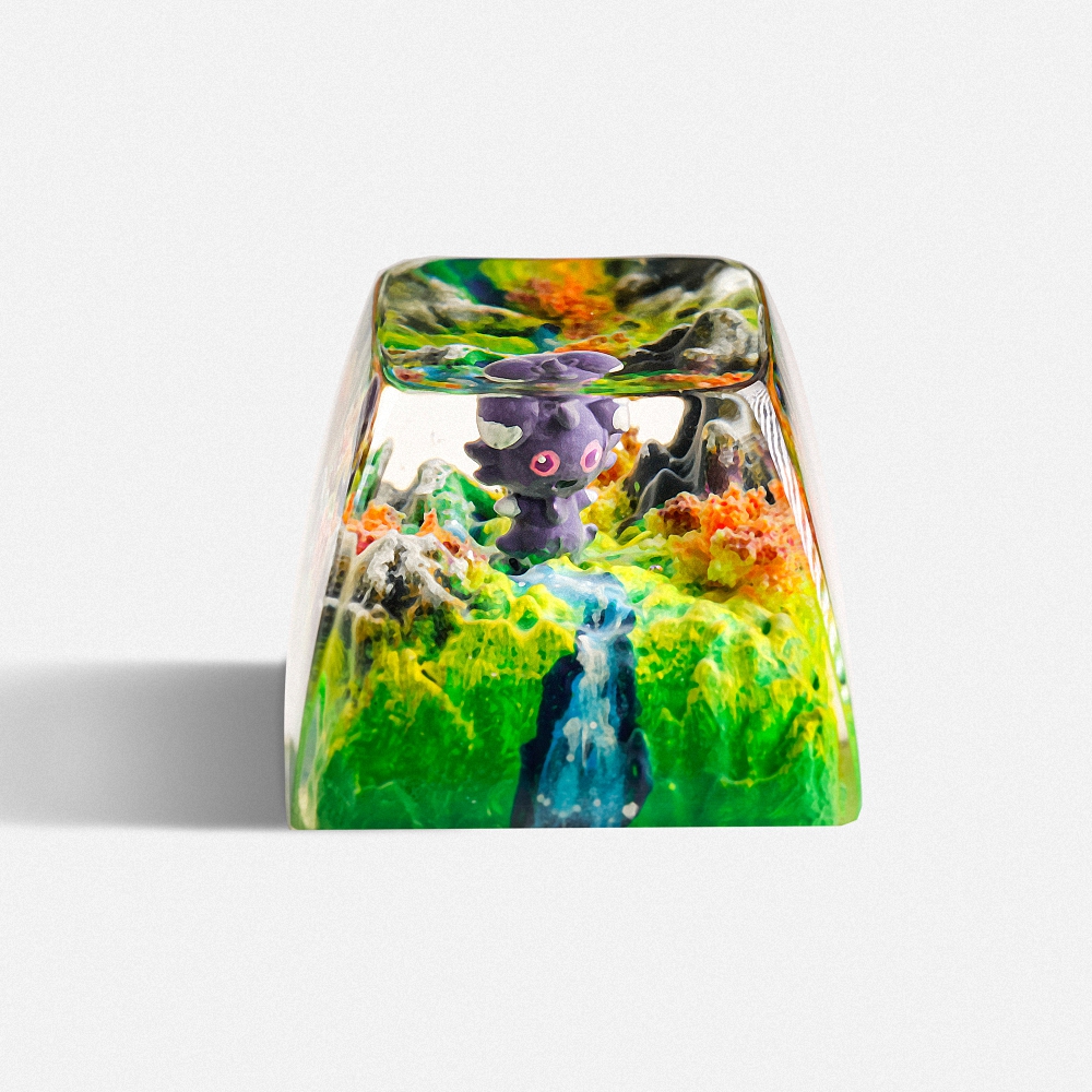 Pokemon - Espurr Artisan Keycap Breakwooden 2